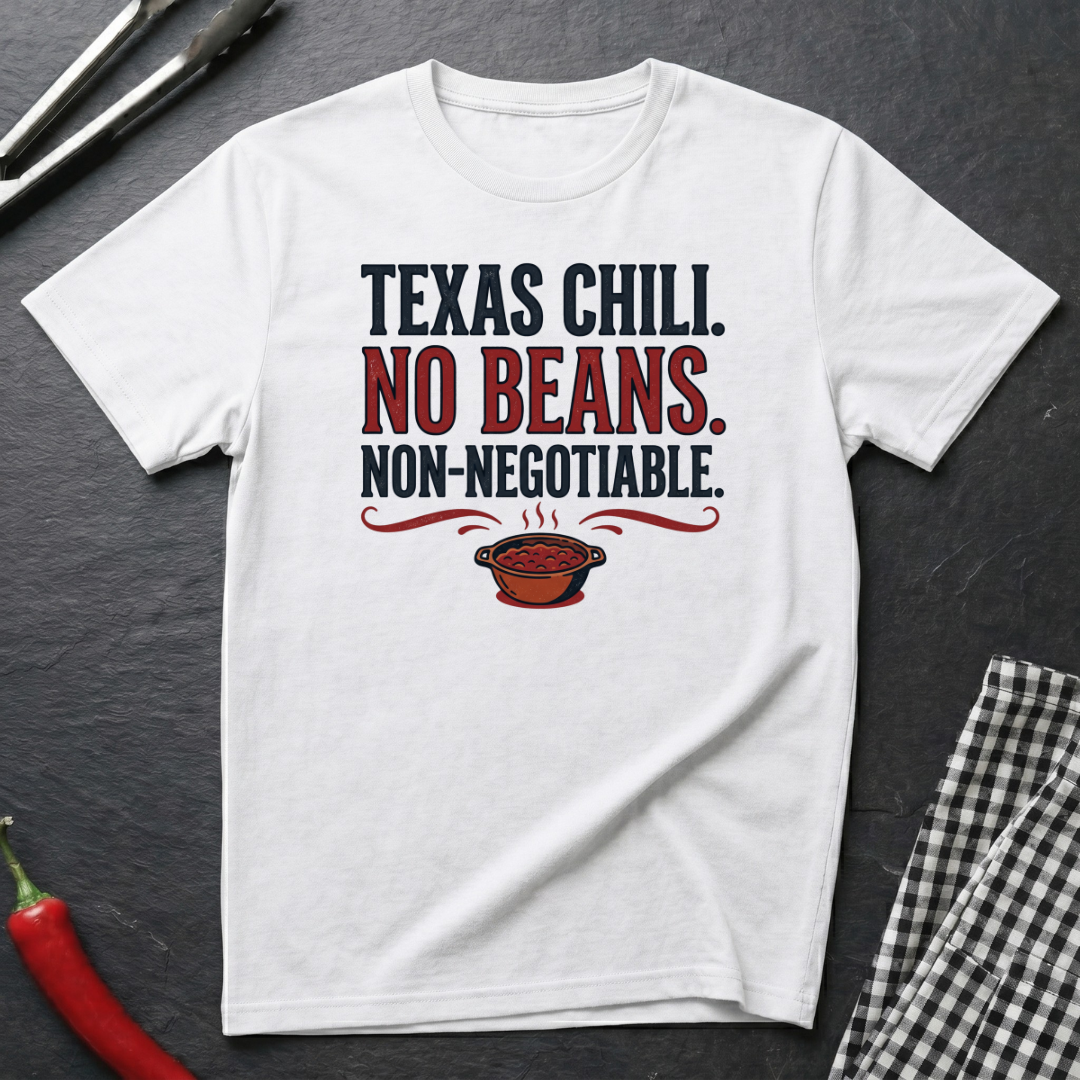 Texas Chili. No Beans. T-Shirt