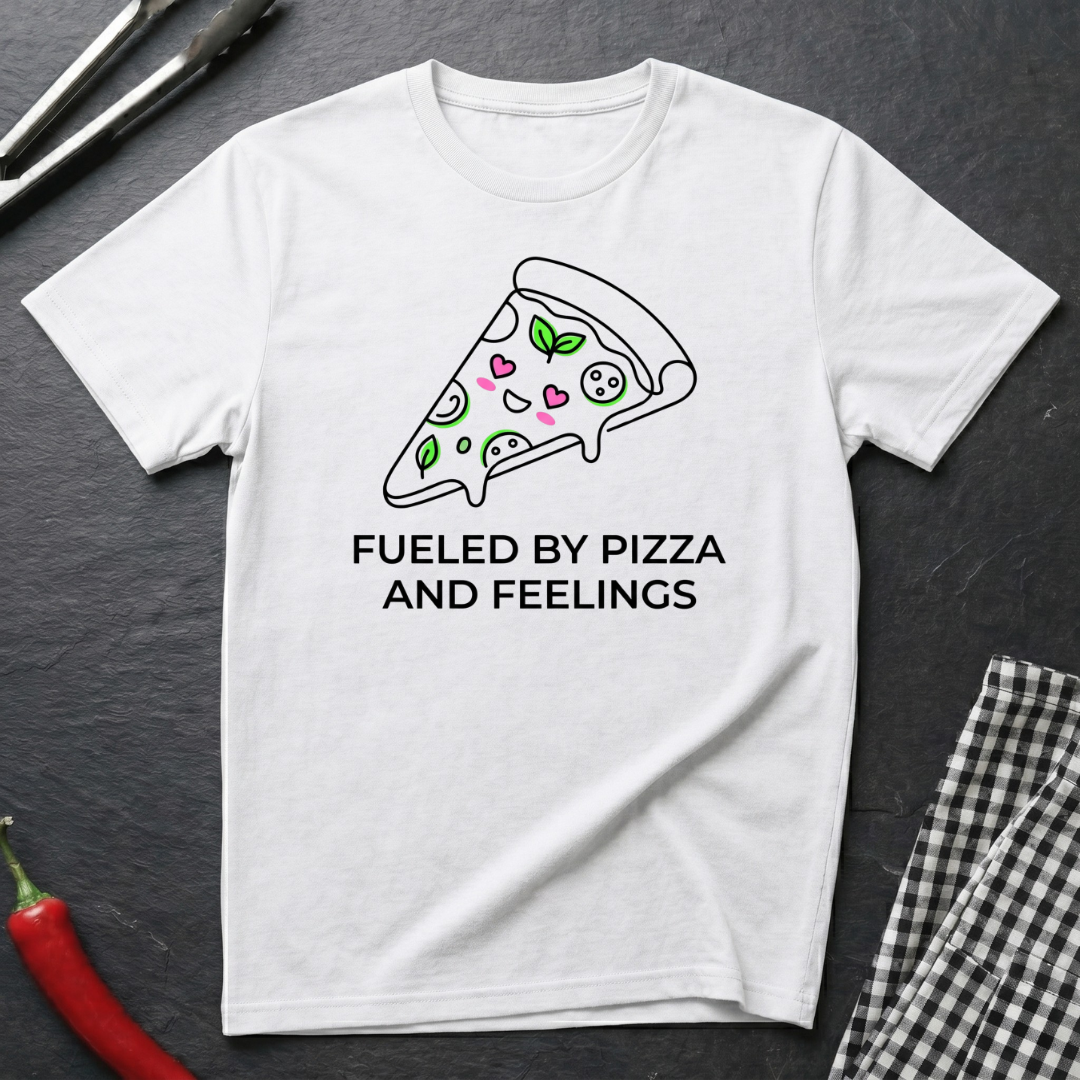 Fueled By Pizza and Feelings T-Shirt