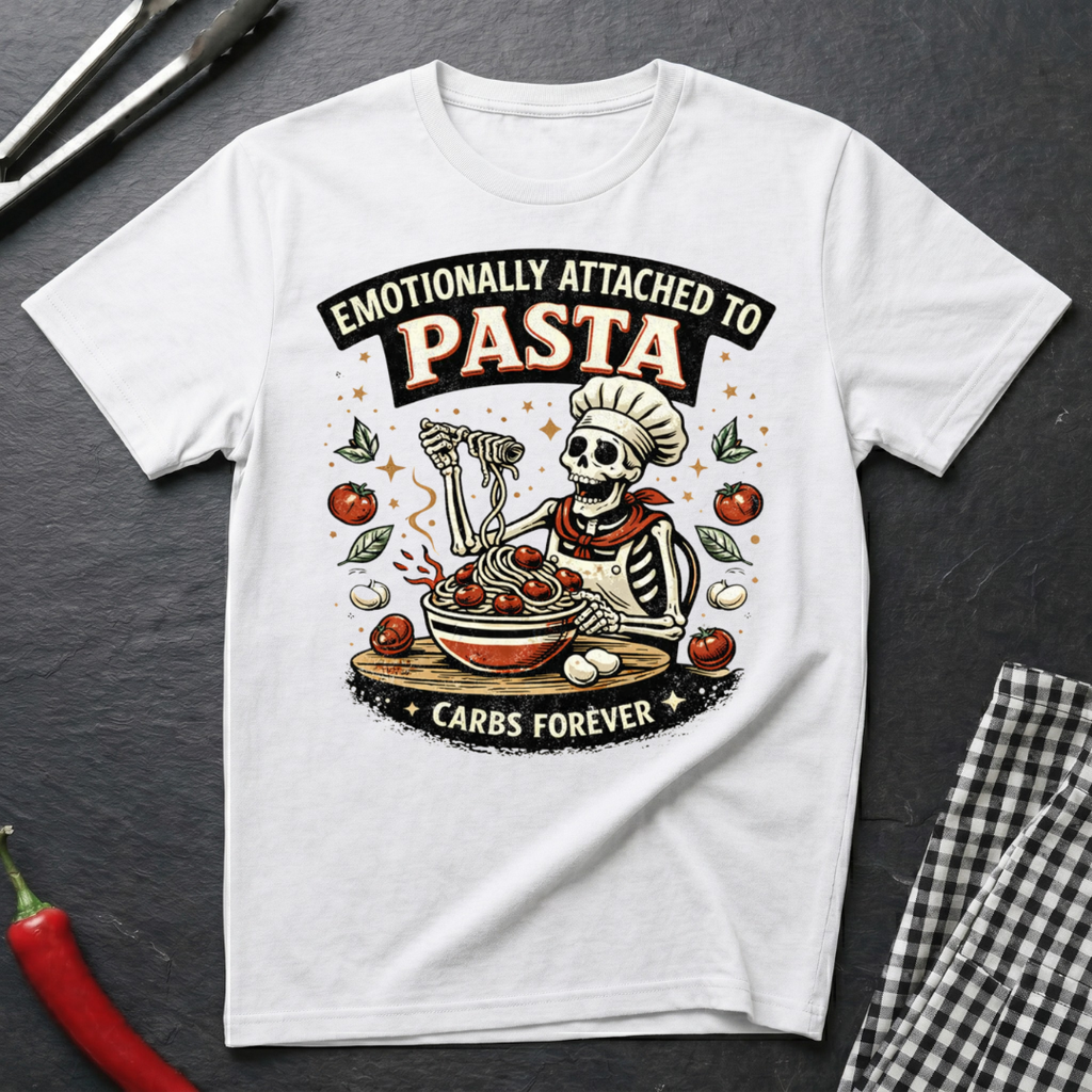 Emotionally Attached To Pasta T-Shirt