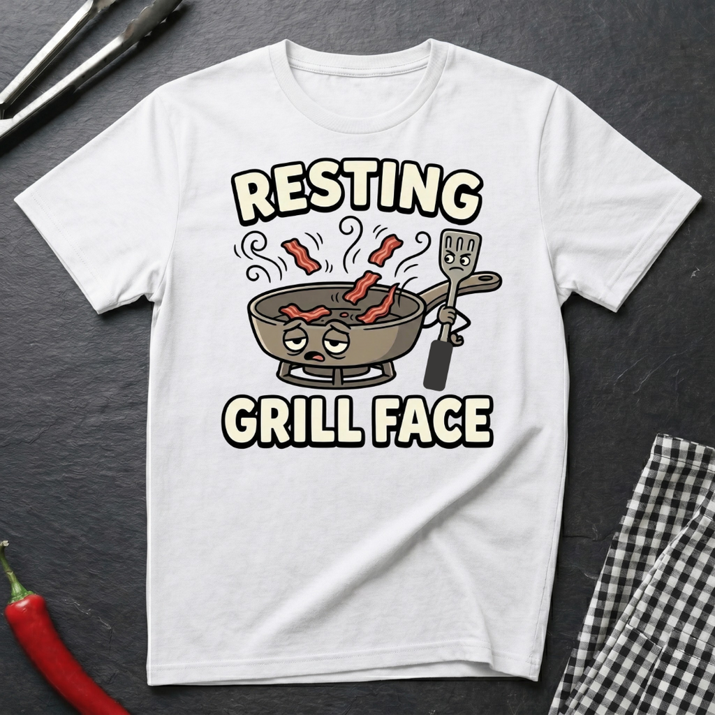 Resting Grill Face T-Shirt