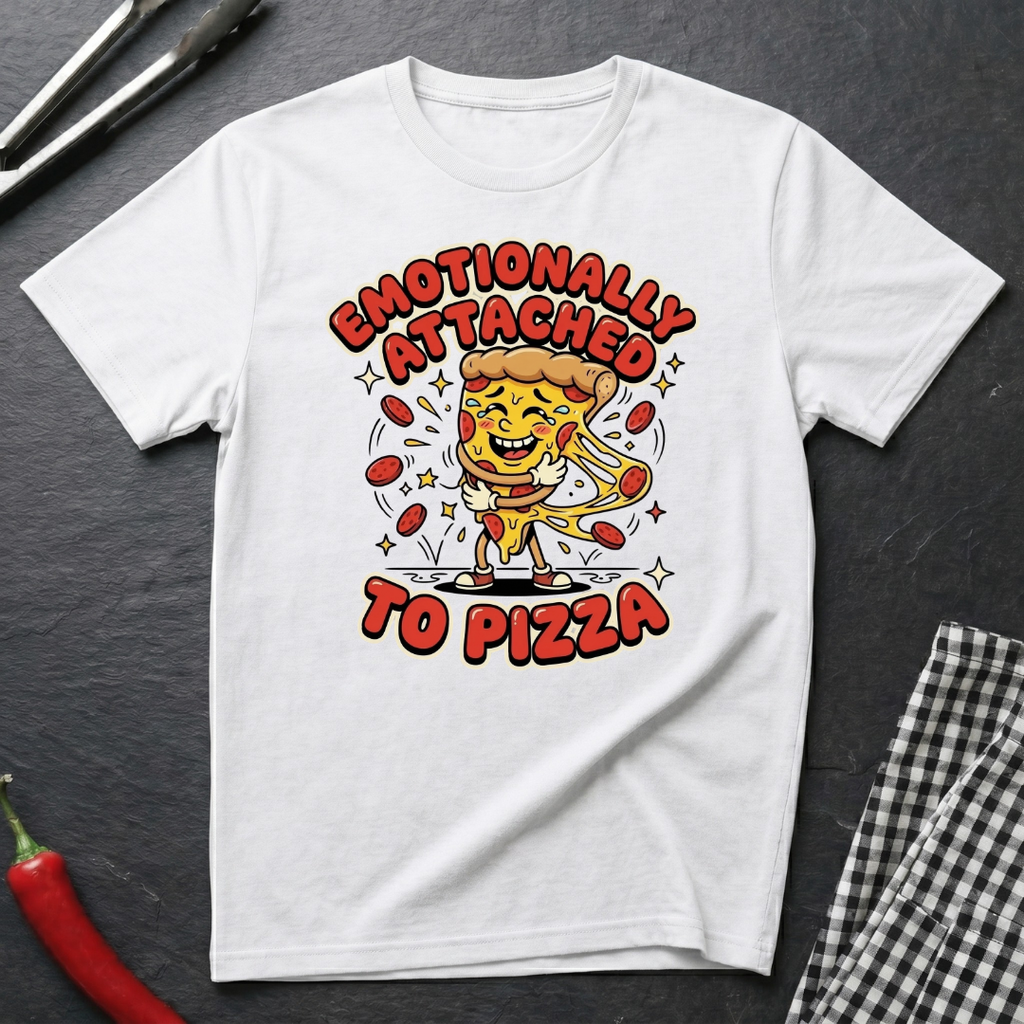 Emotionally Attached to Pizza T-Shirt