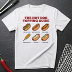 Hot Dog Topping Guide T-Shirt
