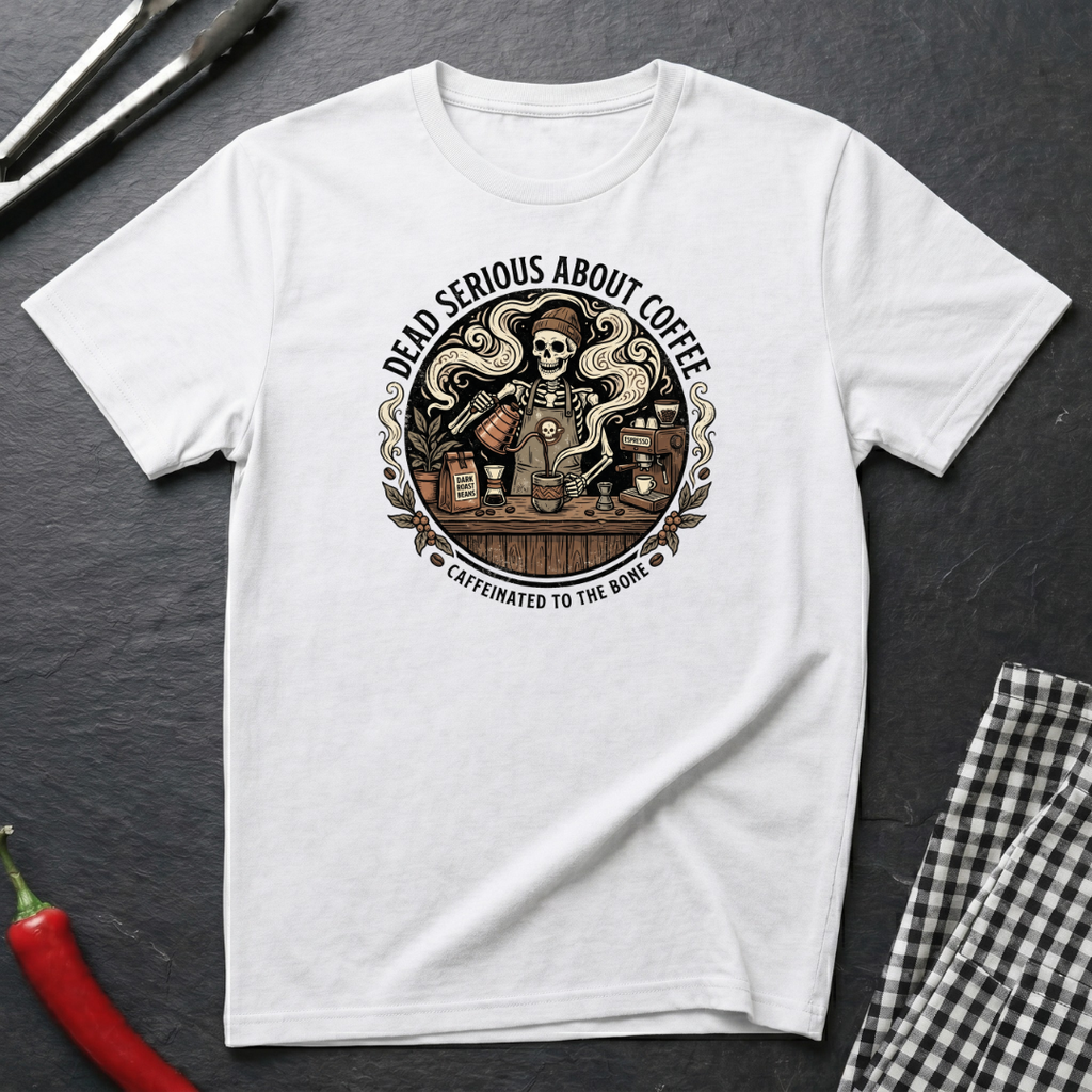 Dead Serious About Coffee T-shirt