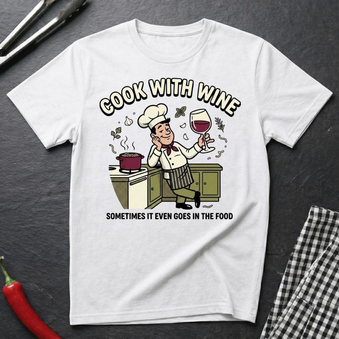 Cook With Wine T-Shirt