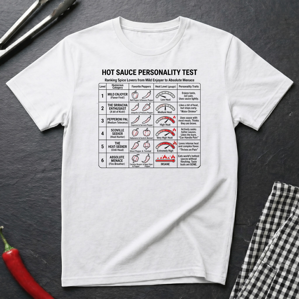 Hot Sauce Personality T-Shirt
