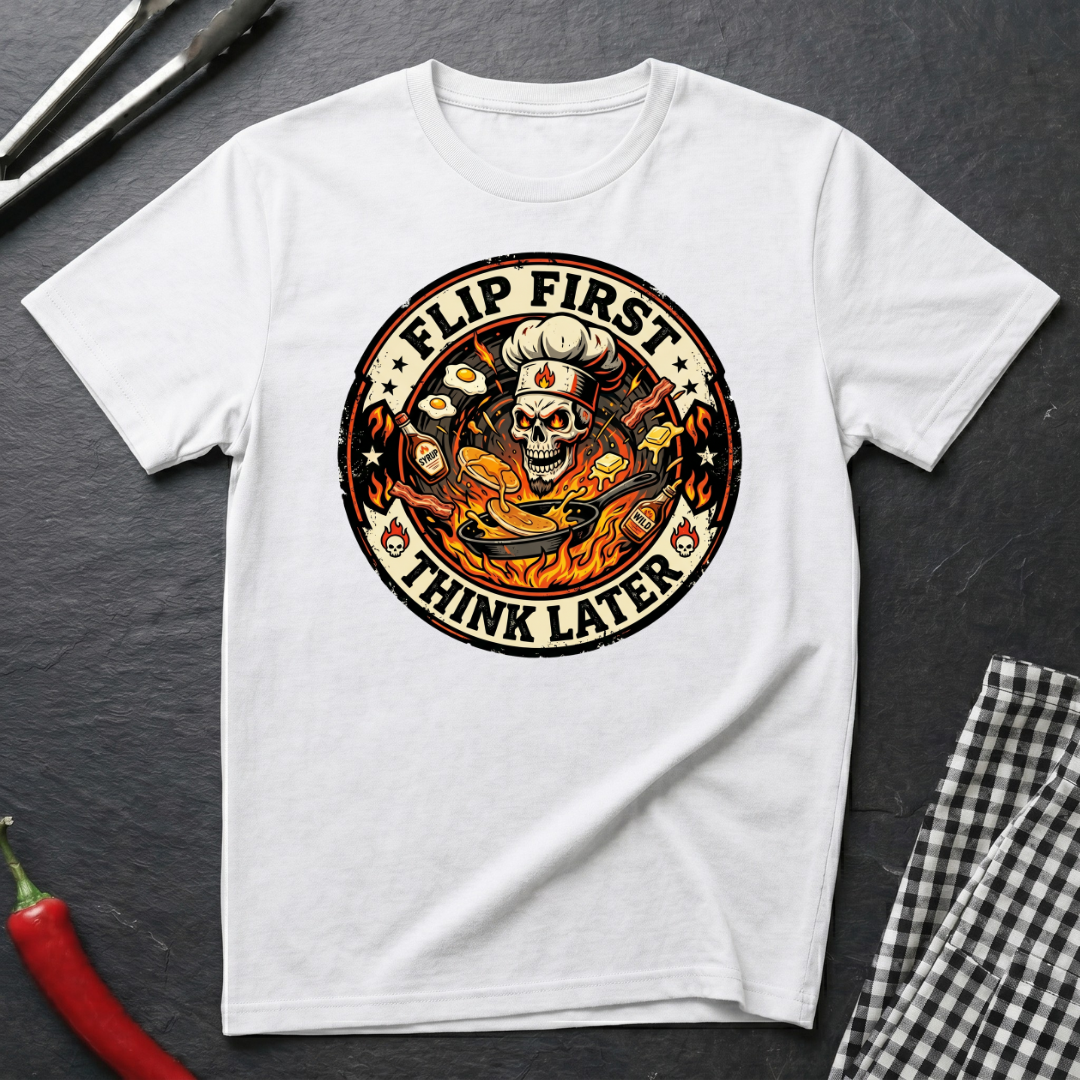 Flip First Think Later T-Shirt