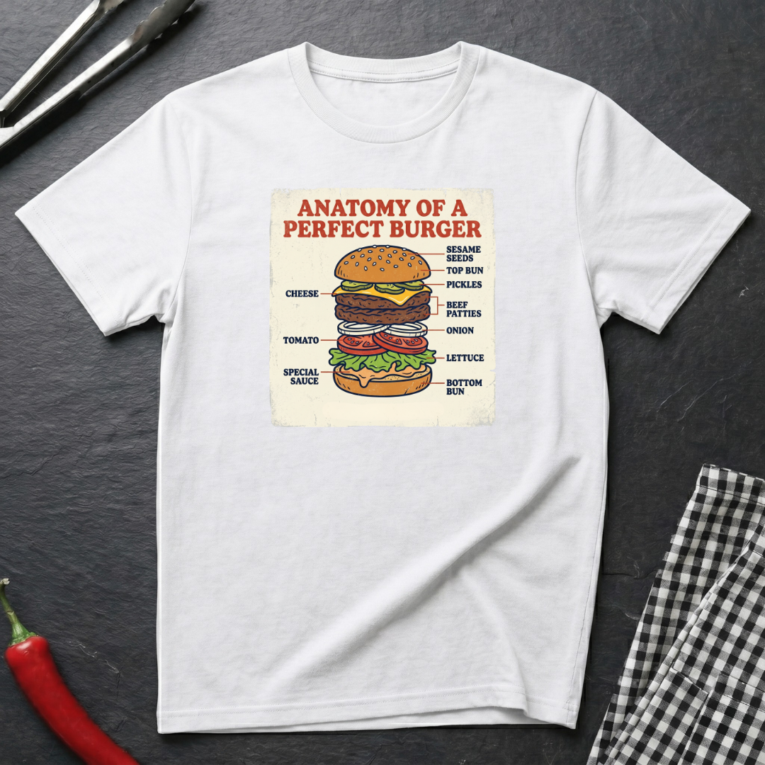 Burger Anatomy T-Shirt