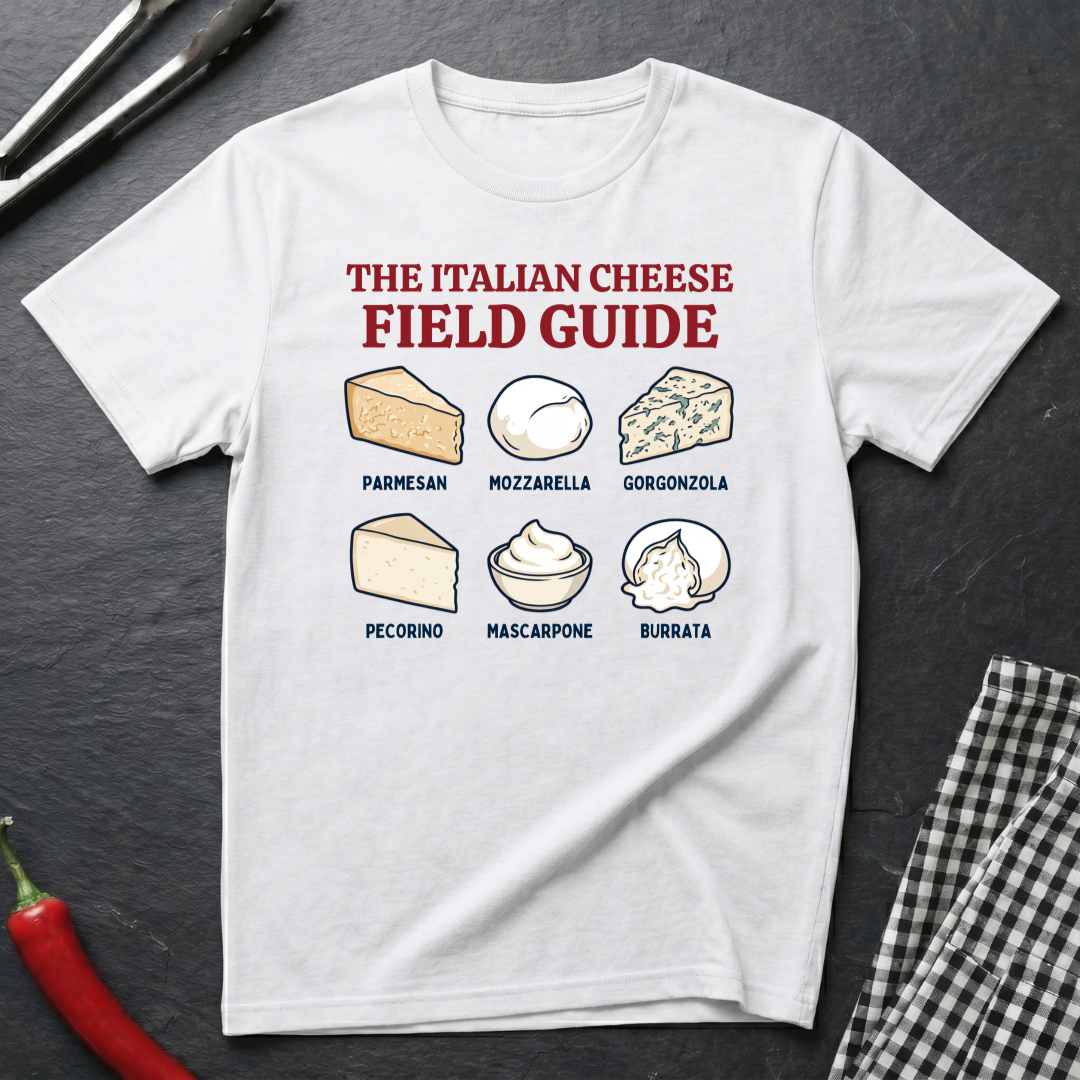 Italian Cheese Guide T-Shirt