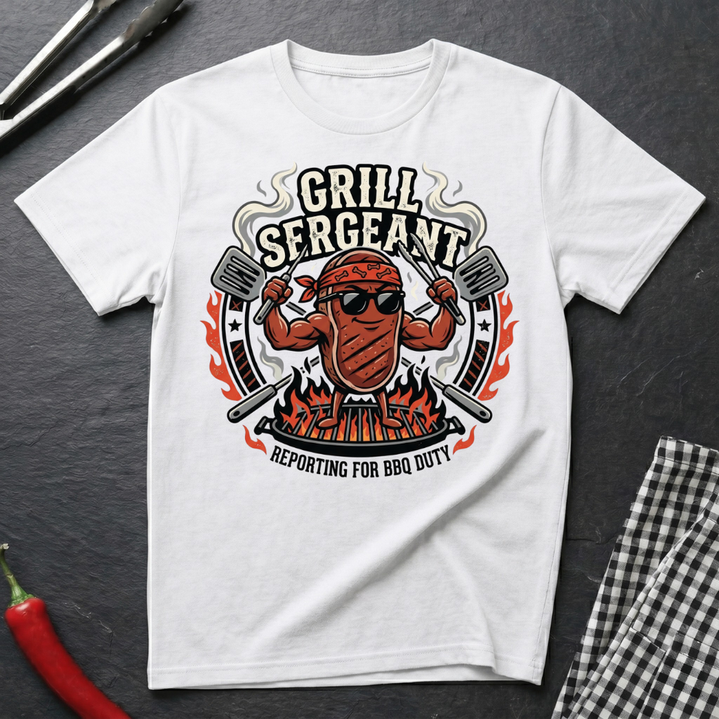 Reporting For BBQ Duty T-Shirt
