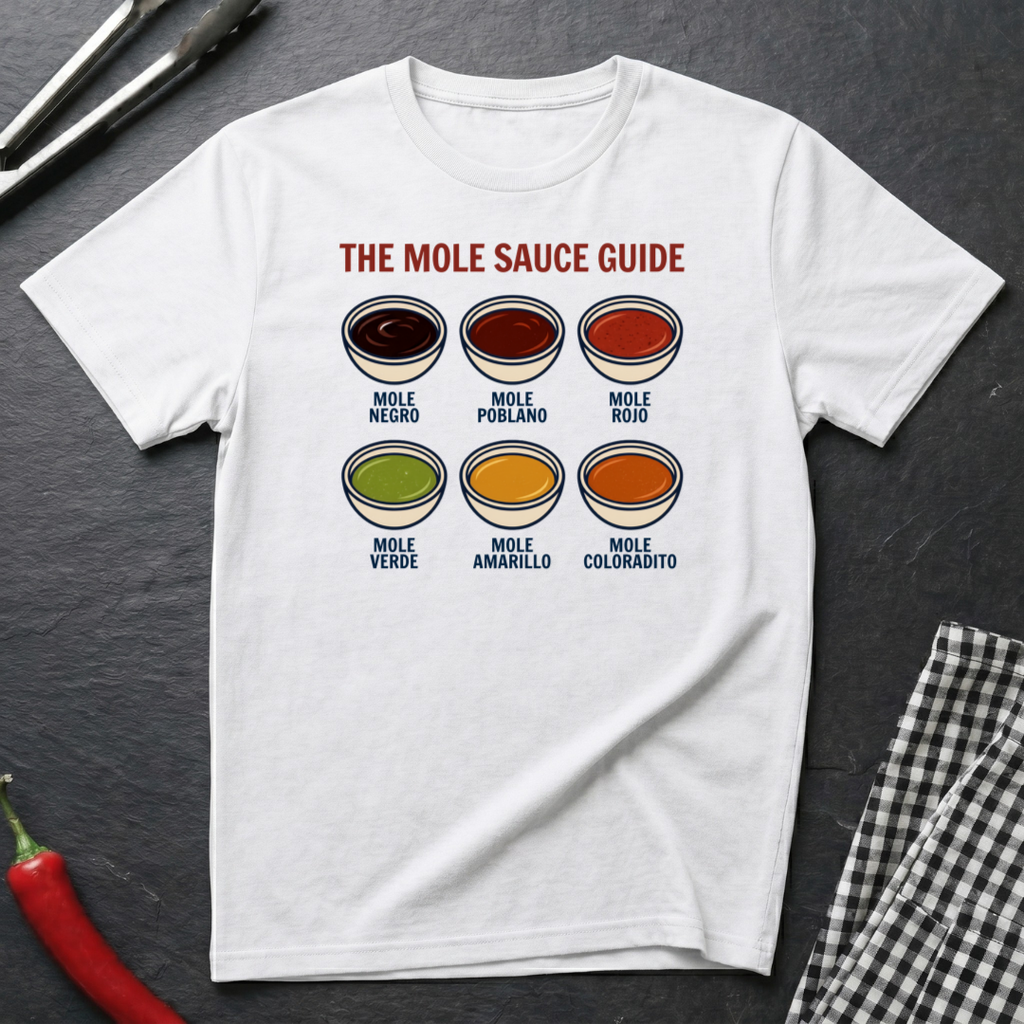 Mole Sauce Guide T-Shirt