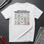 Table of Herbs & Spices T-Shirt