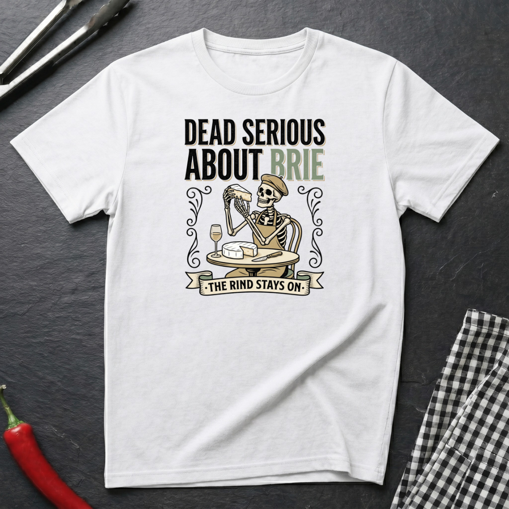 Dead Serious About Brie T-Shirt