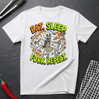 Eat.Sleep.Fork.Repeat. T-Shirt
