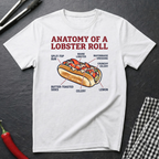 Lobster Roll Anatomy T-Shirt