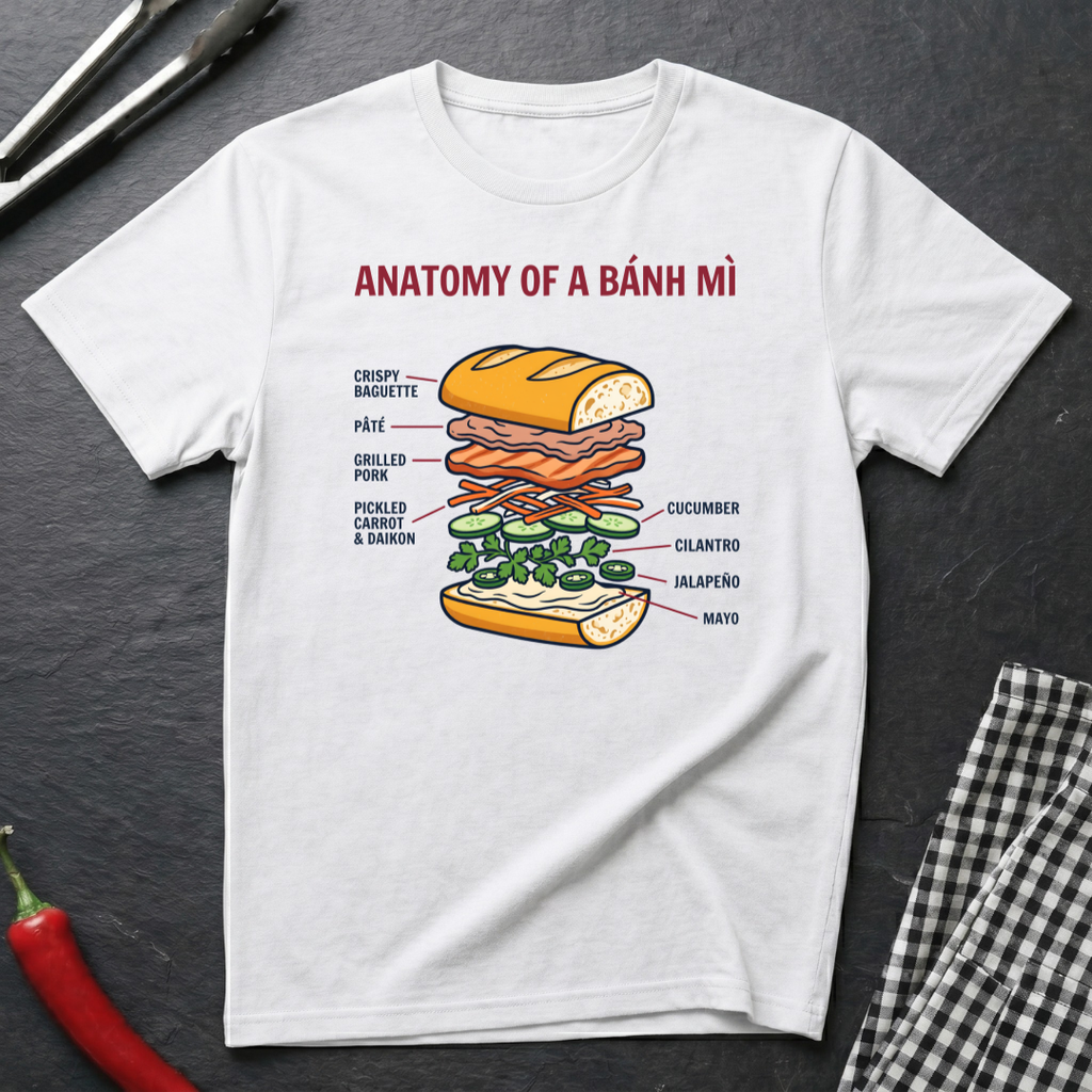 Bánh Mì Anatomy T-Shirt