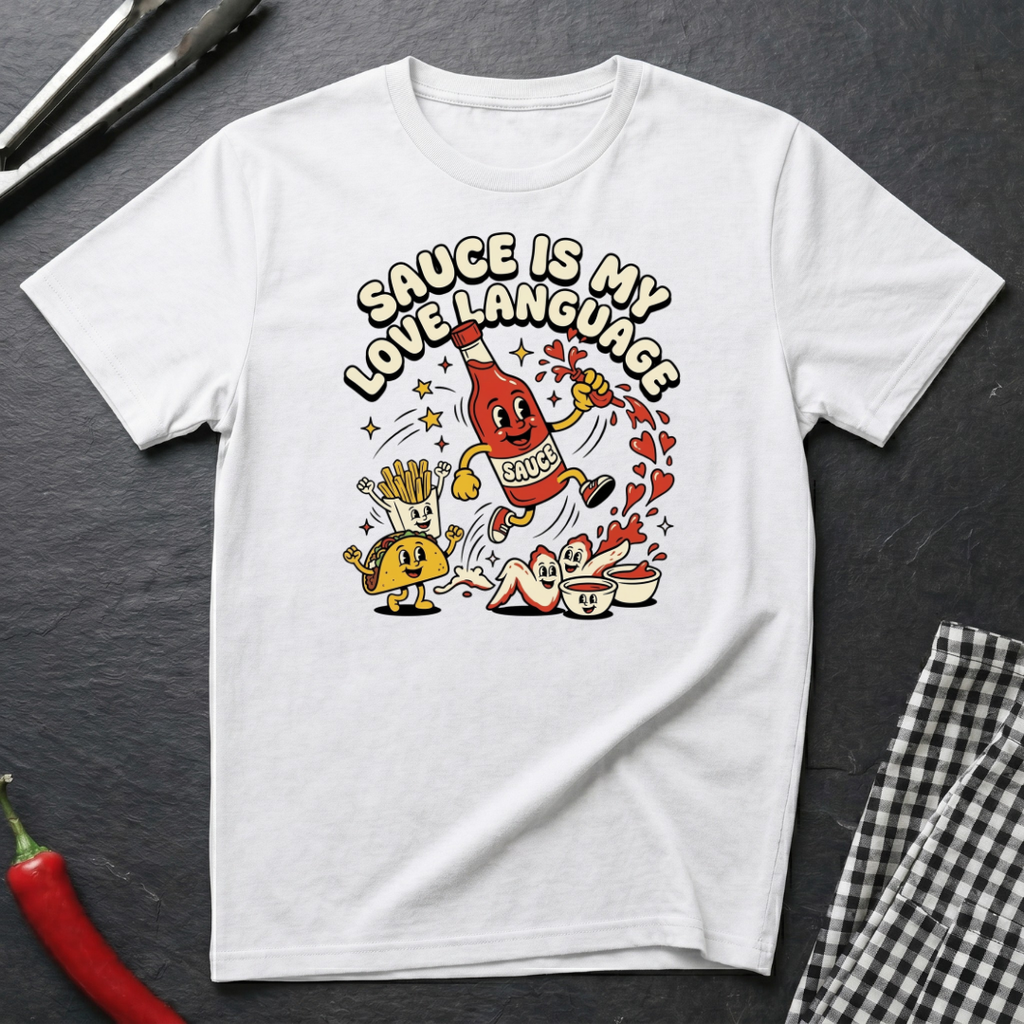 Sauce Is My Love Language T-Shirt