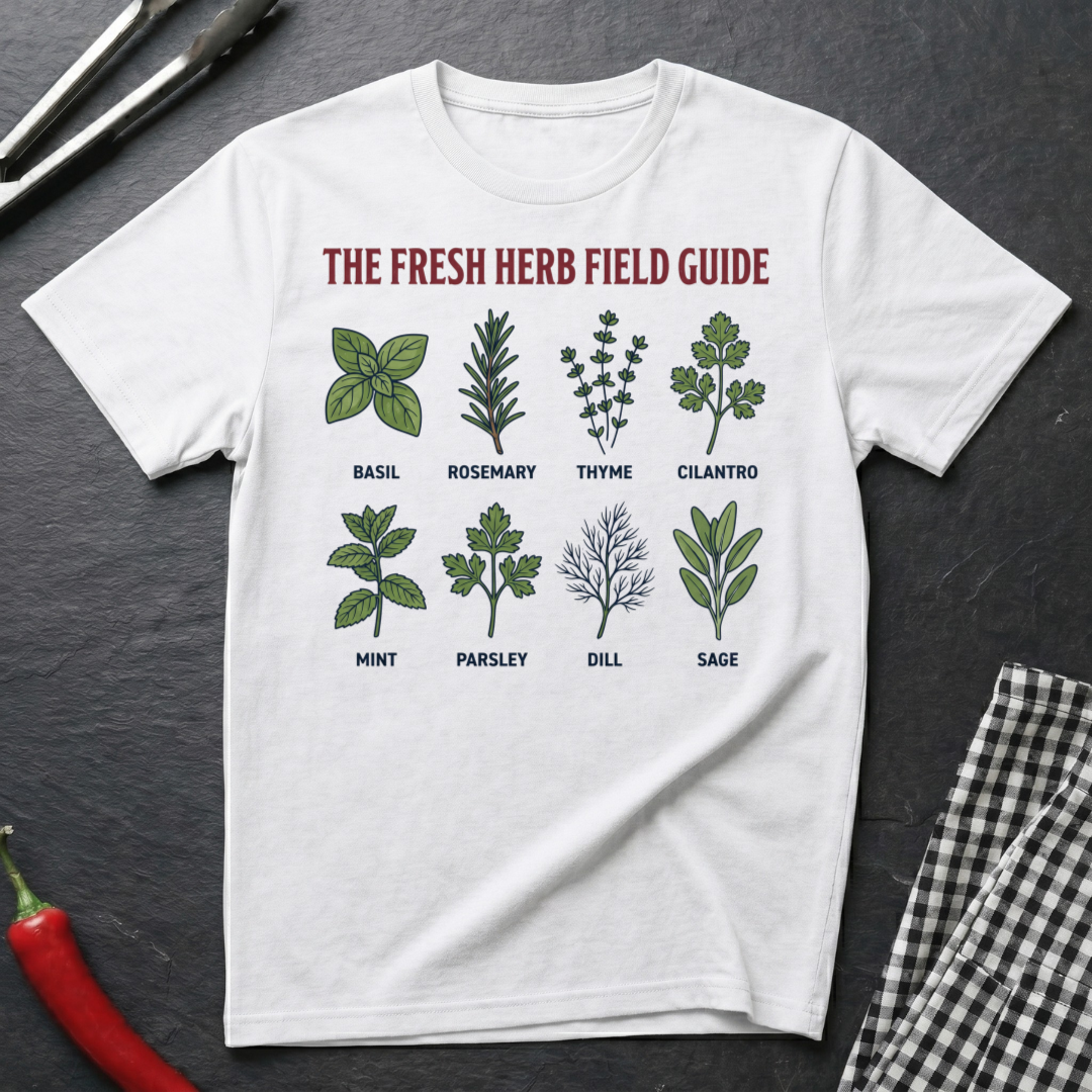 Fresh Herb Field Guide T-Shirt