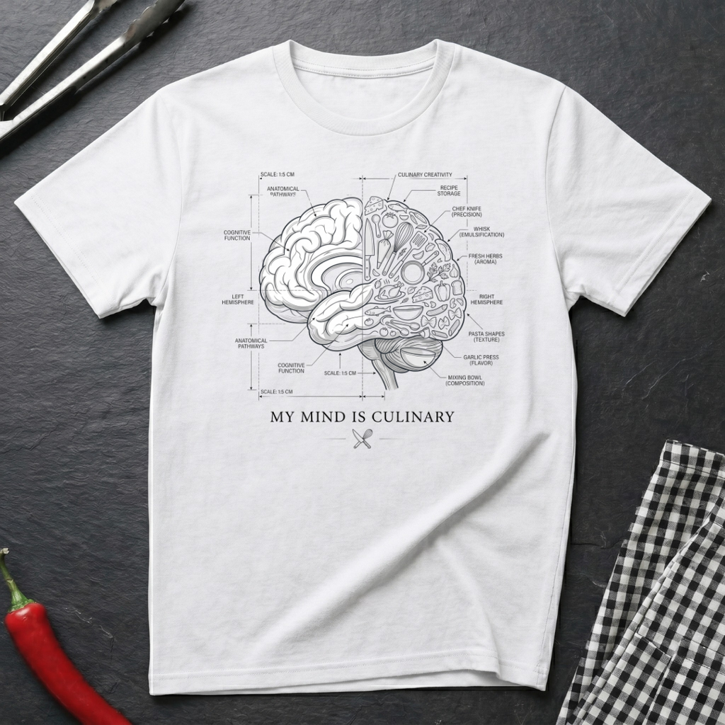 My Mind Is Culinary T-Shirt