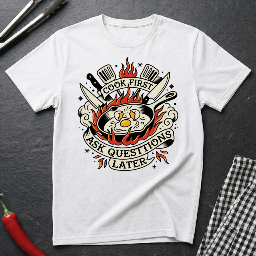 Cook First T-Shirt