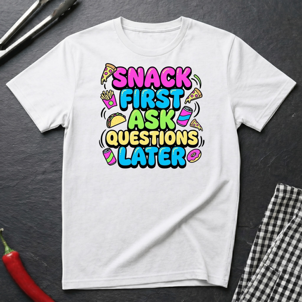 Snack First T-Shirt