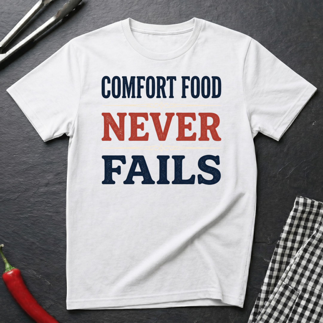 Comfort Food Never Fails T-Shirt
