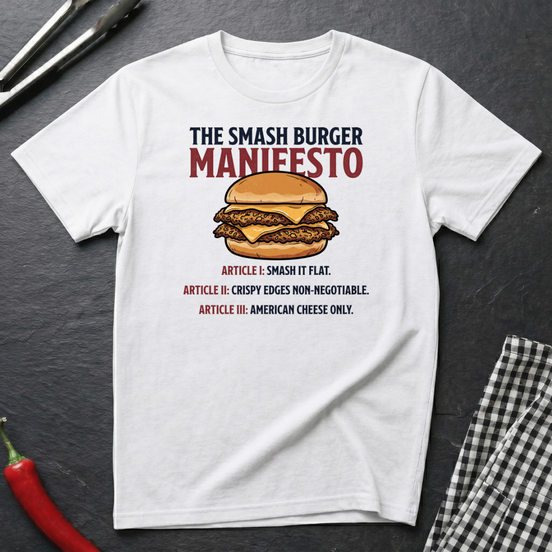 Smash Burger Manifesto T-Shirt