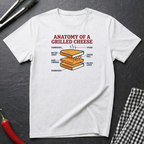 Grilled Cheese Anatomy T-Shirt