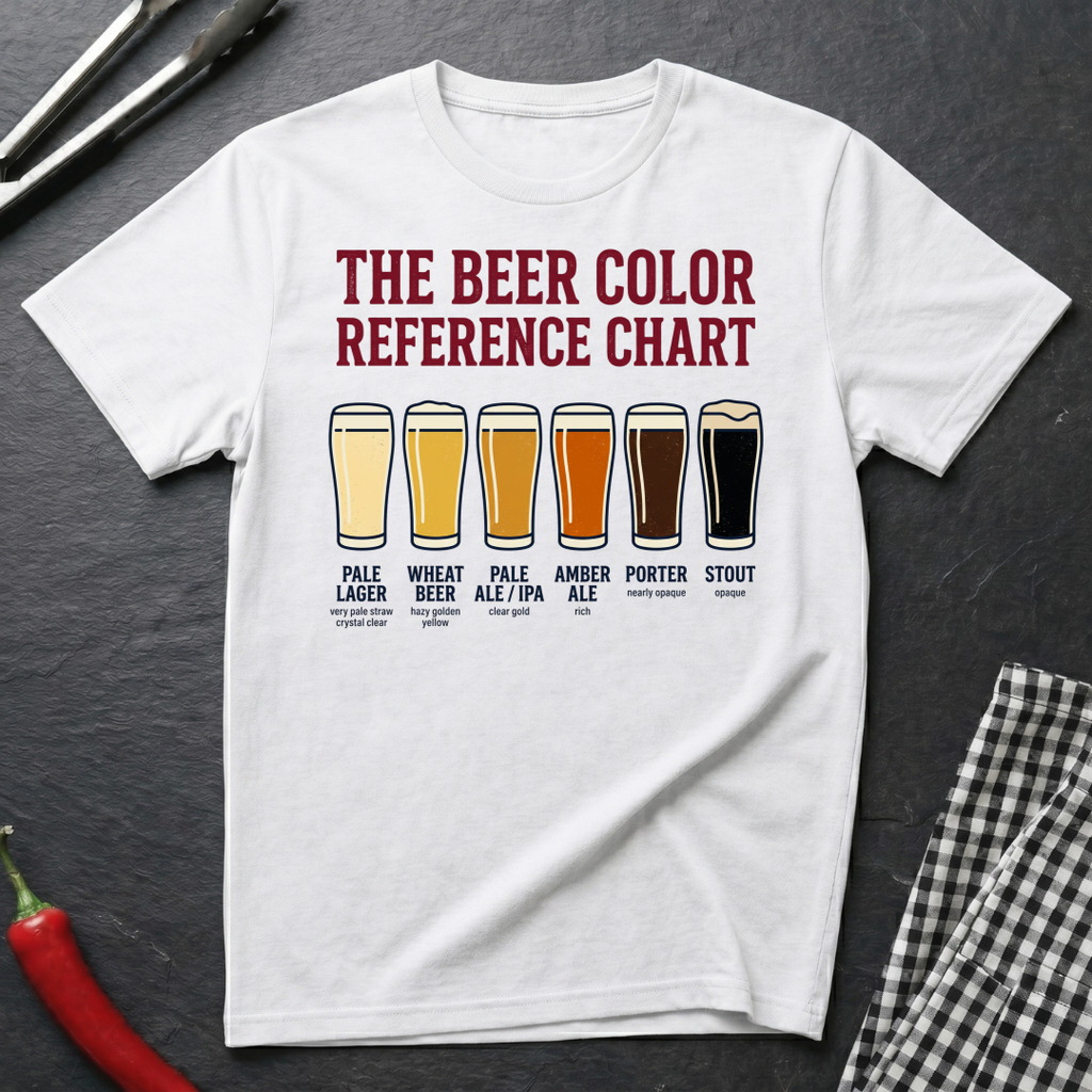 Beer Color Chart T-Shirt