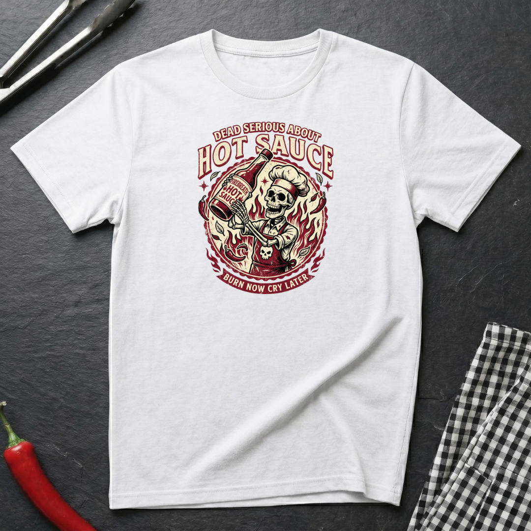 Dead Serious About Hot Sauce T-Shirt