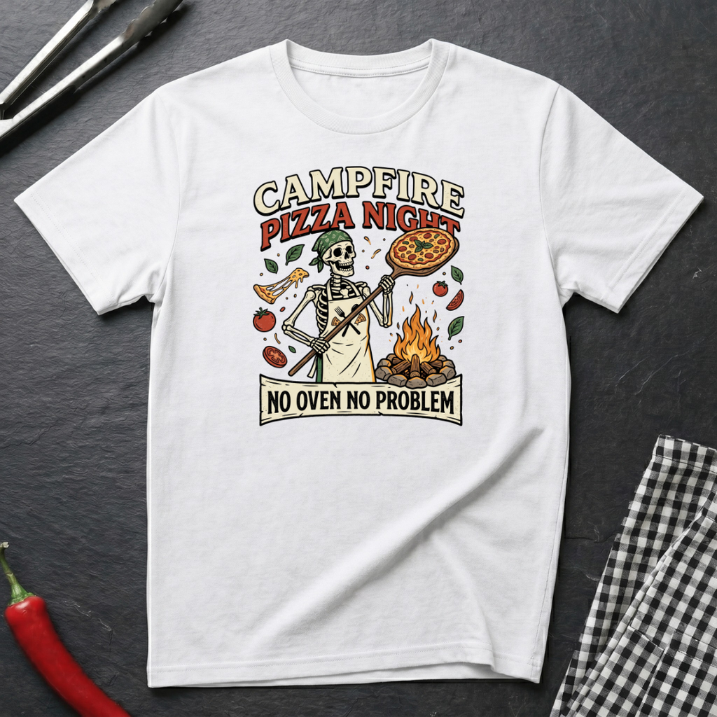 Campfire Pizza Night T-Shirt