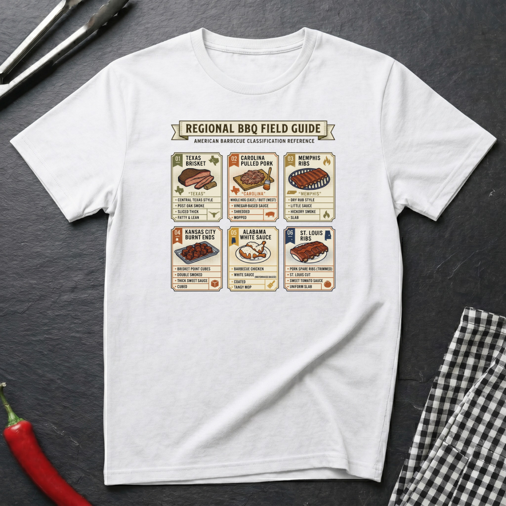 BBQ Field Guide T-Shirt