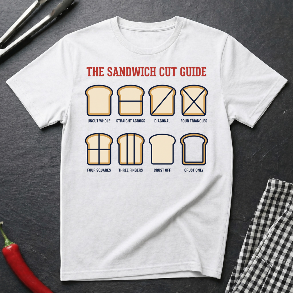 Sandwich Cut Guide T-Shirt