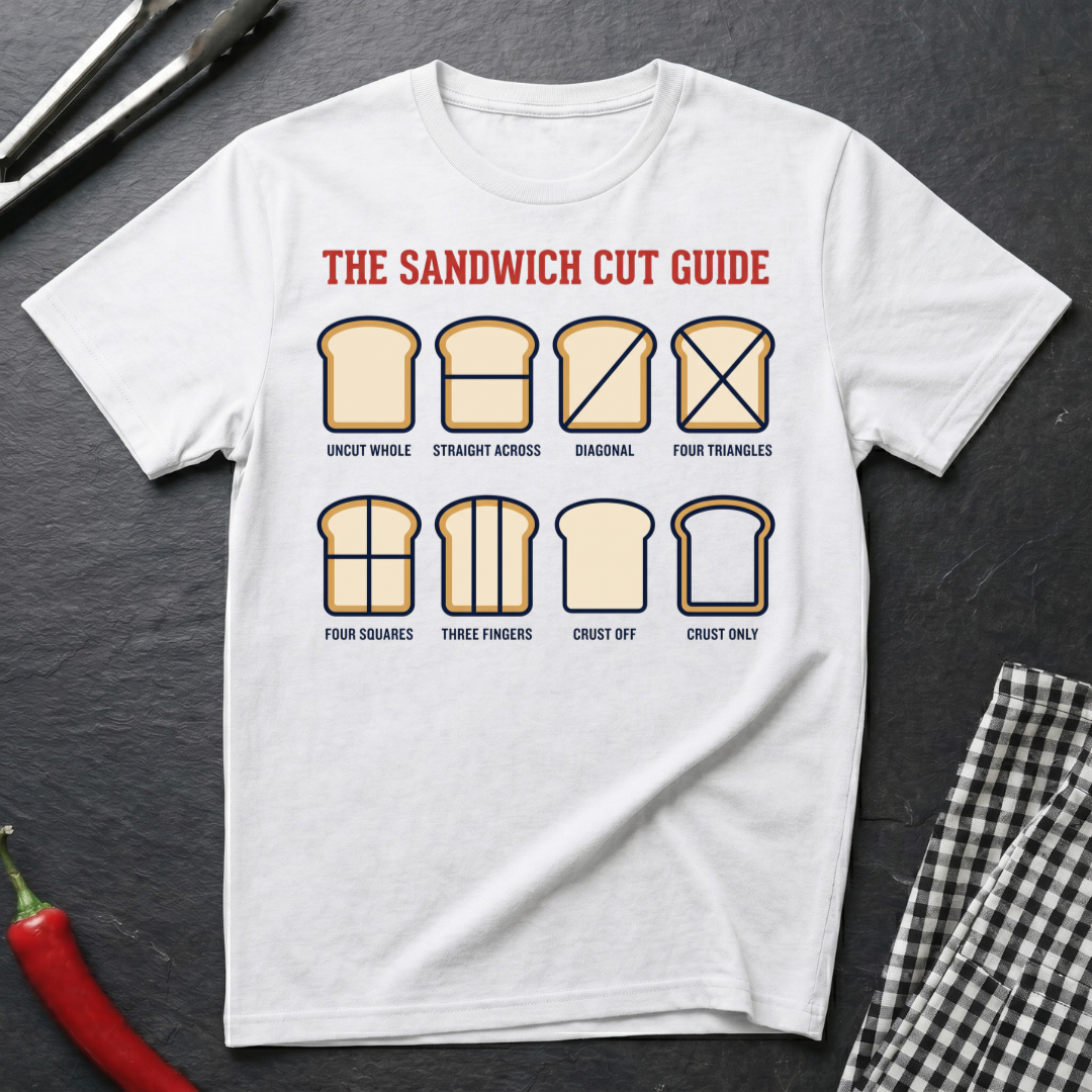 Sandwich Cut Guide T-Shirt