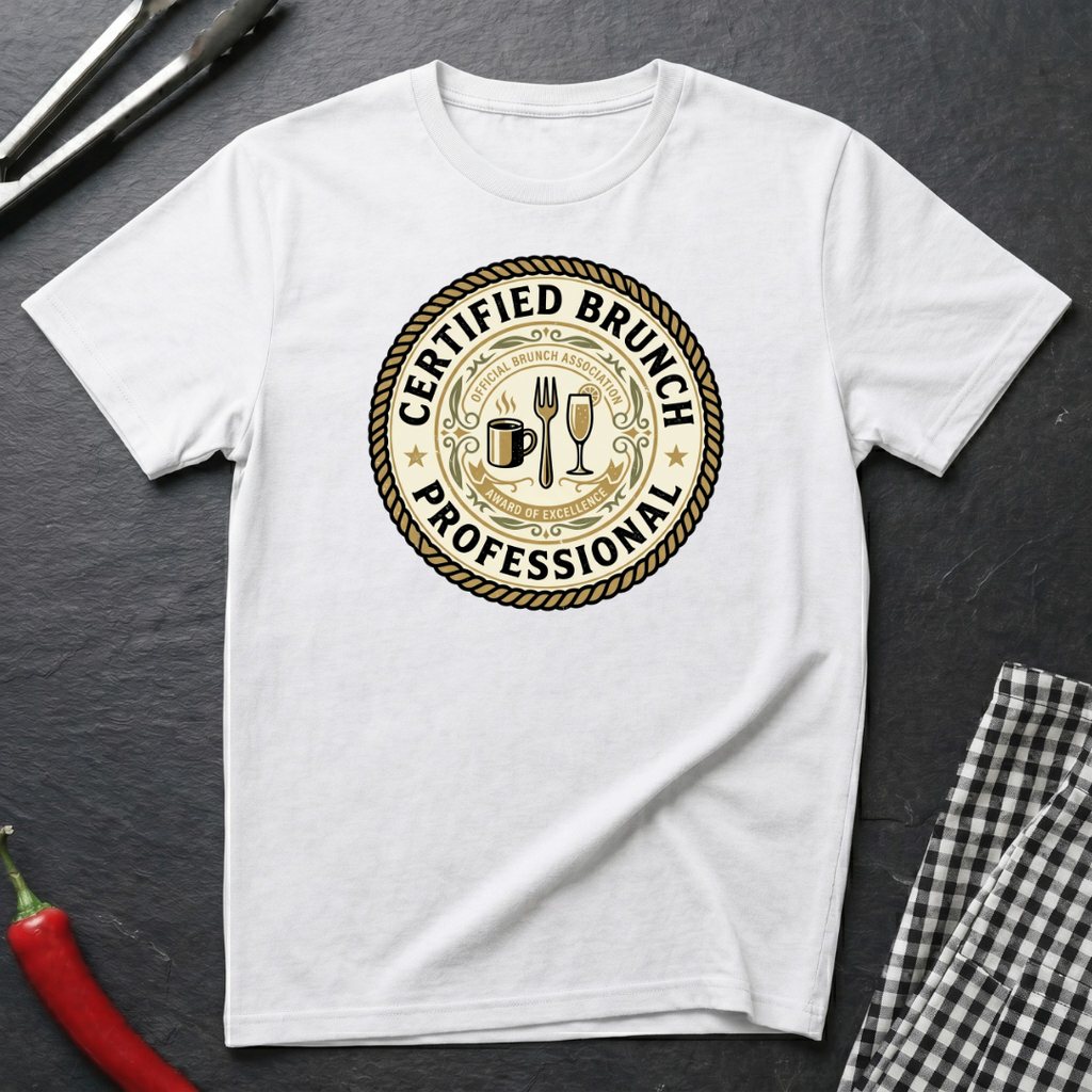 Certified Brunch Professional T-Shirt