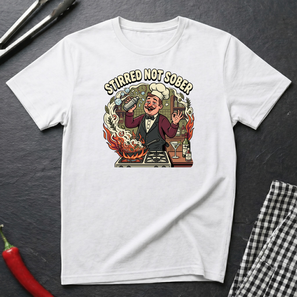 Stirred Not Sober T-Shirt