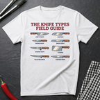 Knife Type Field Guide T-Shirt