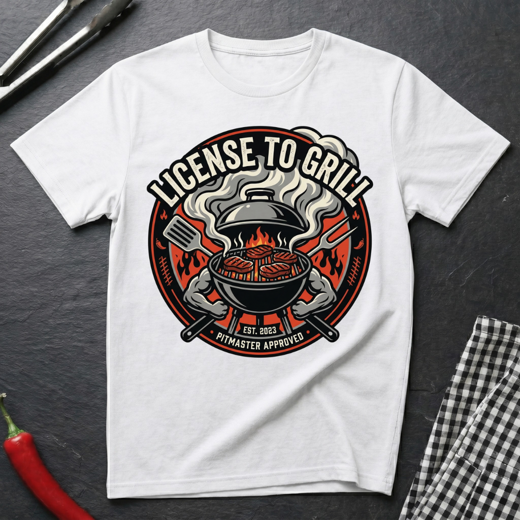 License To Grill T-Shirt