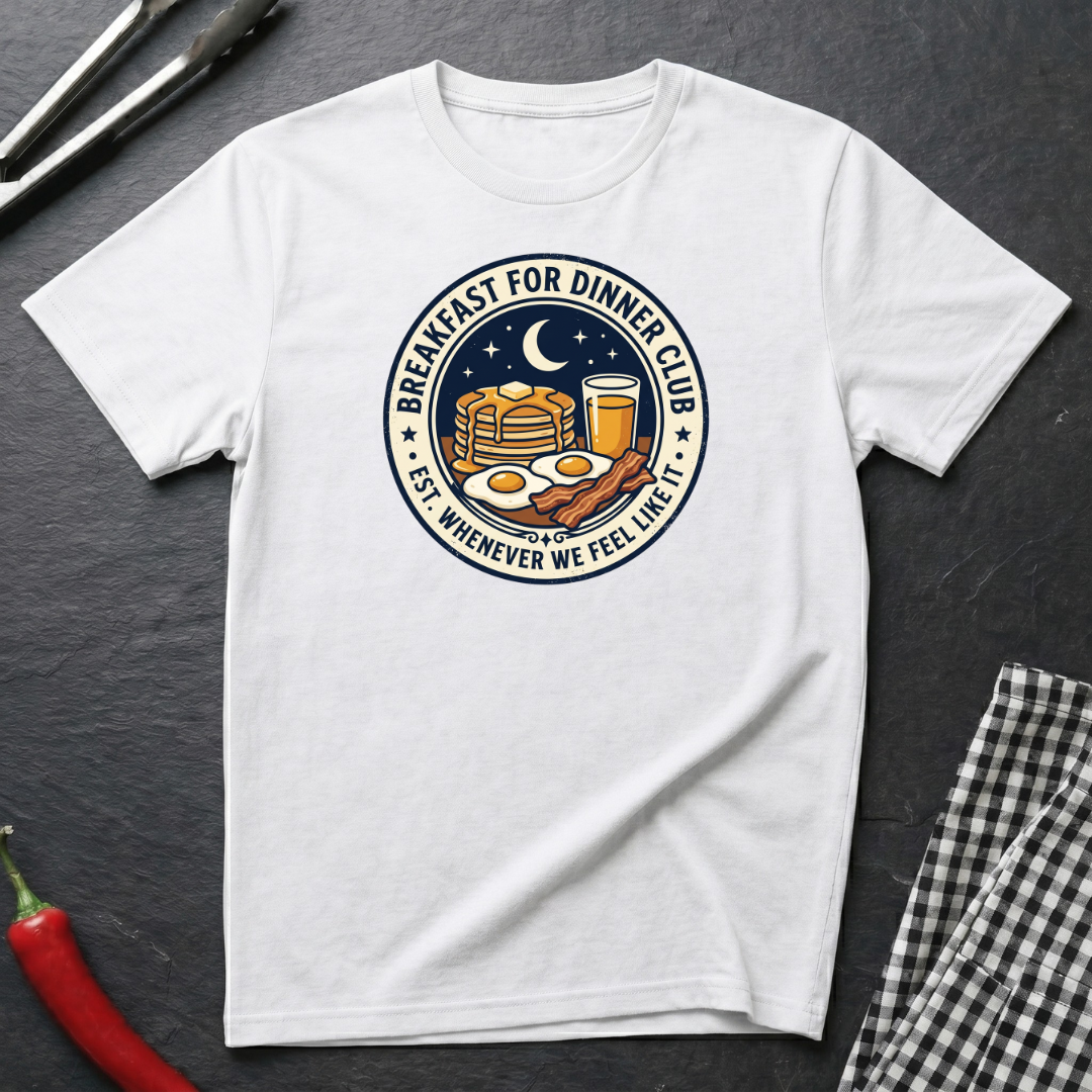 Breakfast For Dinner Club T-Shirt