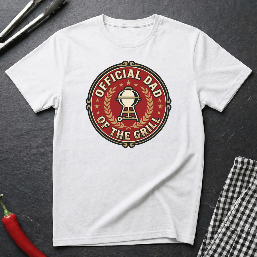 Official Dad Of The Grill T-Shirt