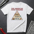 American Food Pyramid T-Shirt