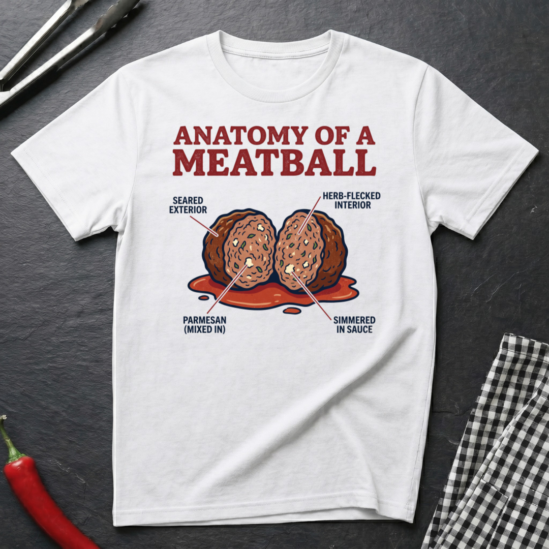 Meatball Anatomy T-Shirt