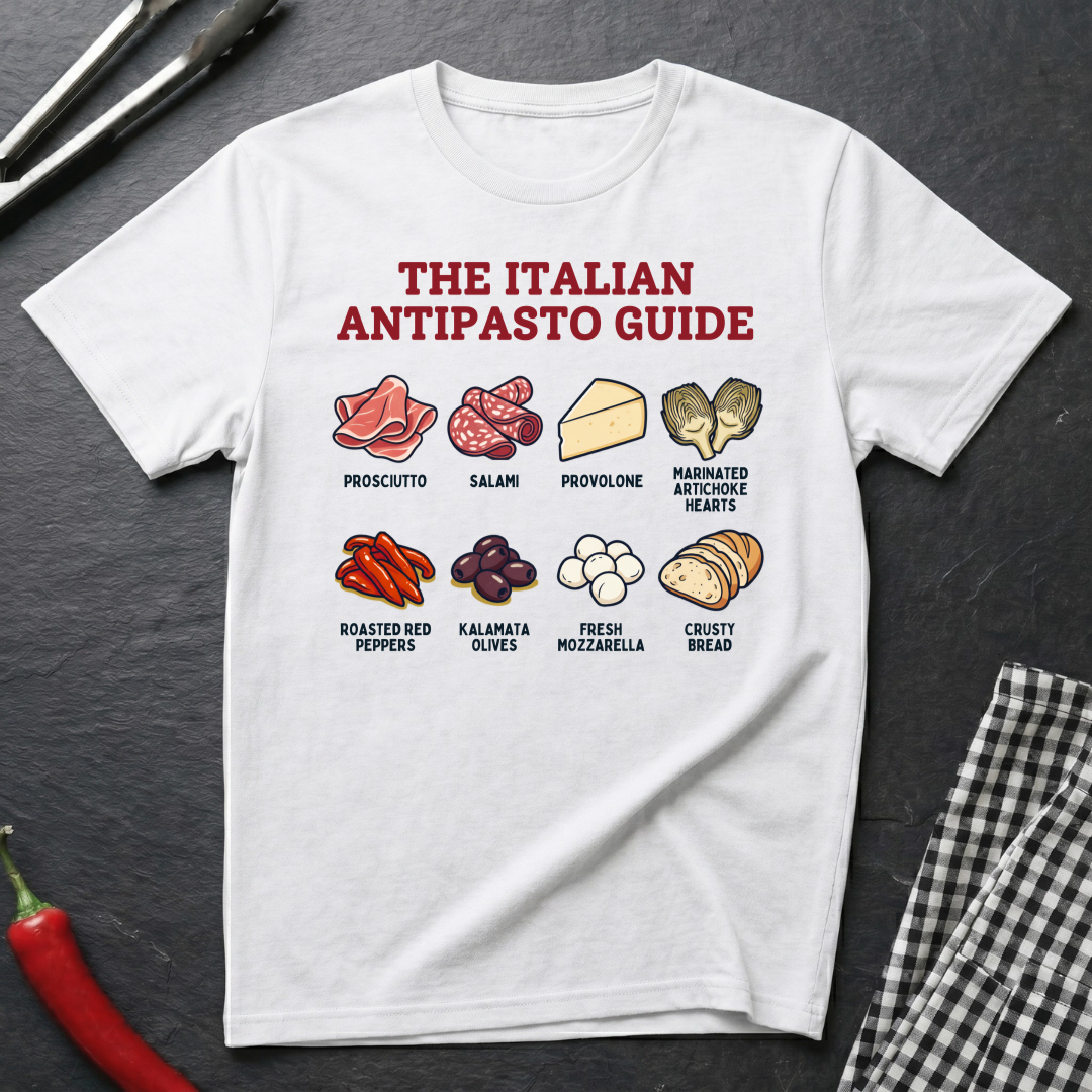 Italian Antipasto Guide T-Shirt