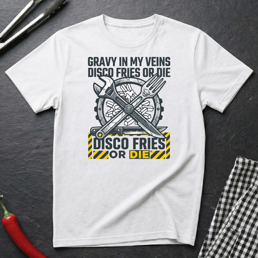 Disco Fries or Die T-Shirt