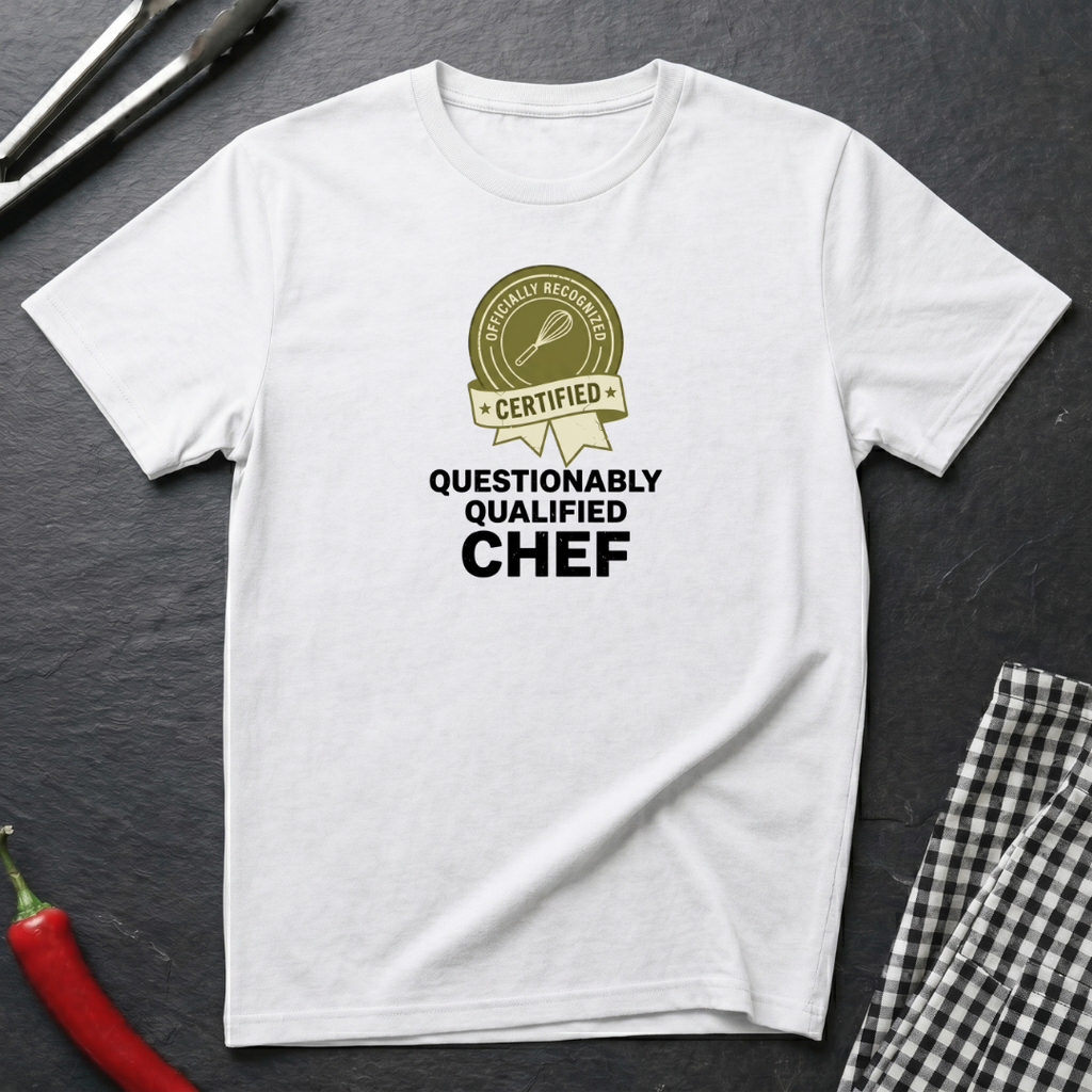 Questionably Qualified Chef T-Shirt