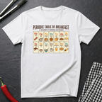 Periodic Table Of Breakfast T-Shirt