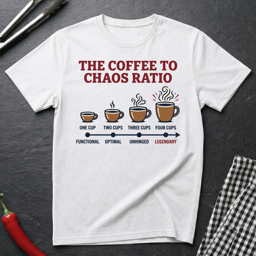 Coffee To Chaos Ratio T-Shirt