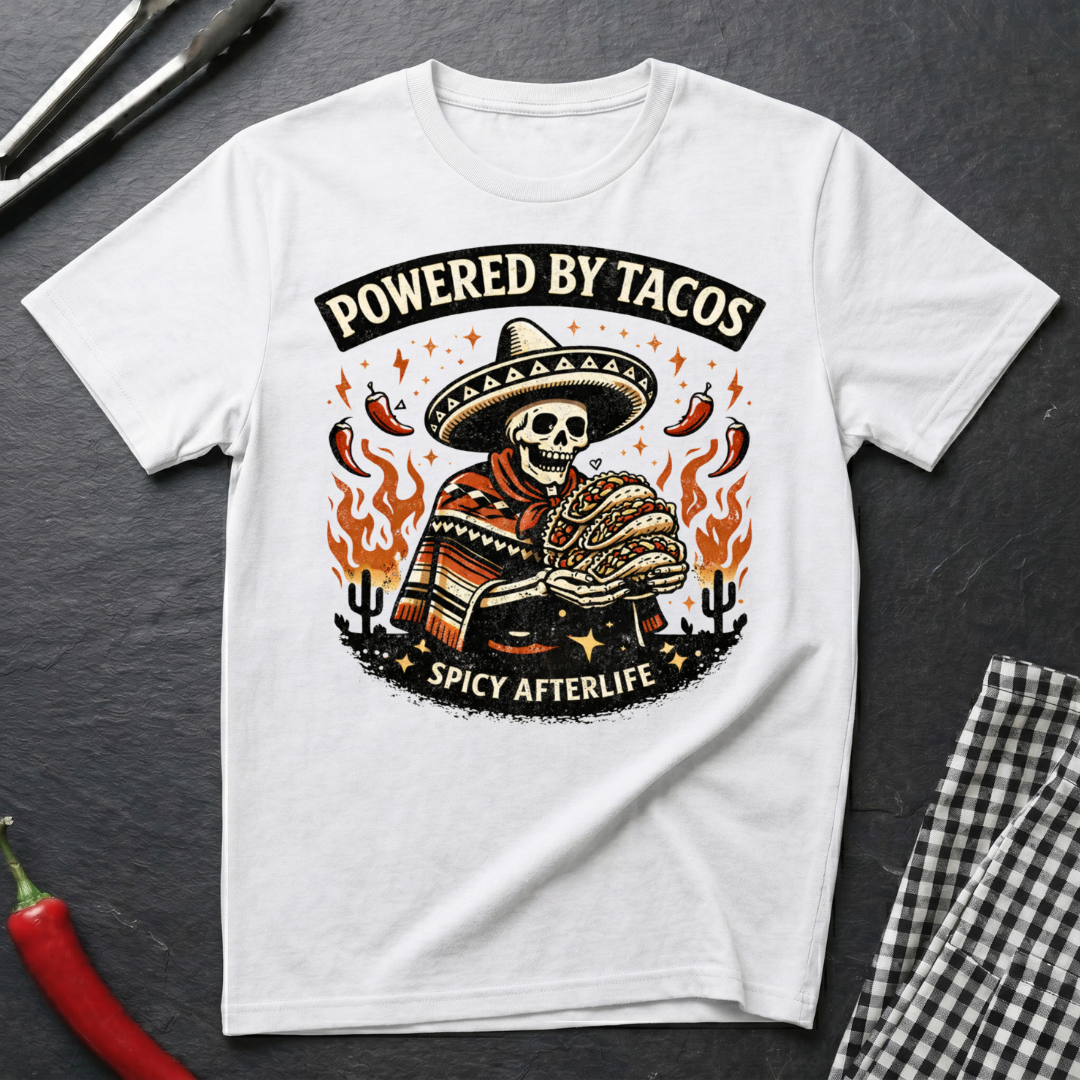 Powered By Tacos T-Shirt