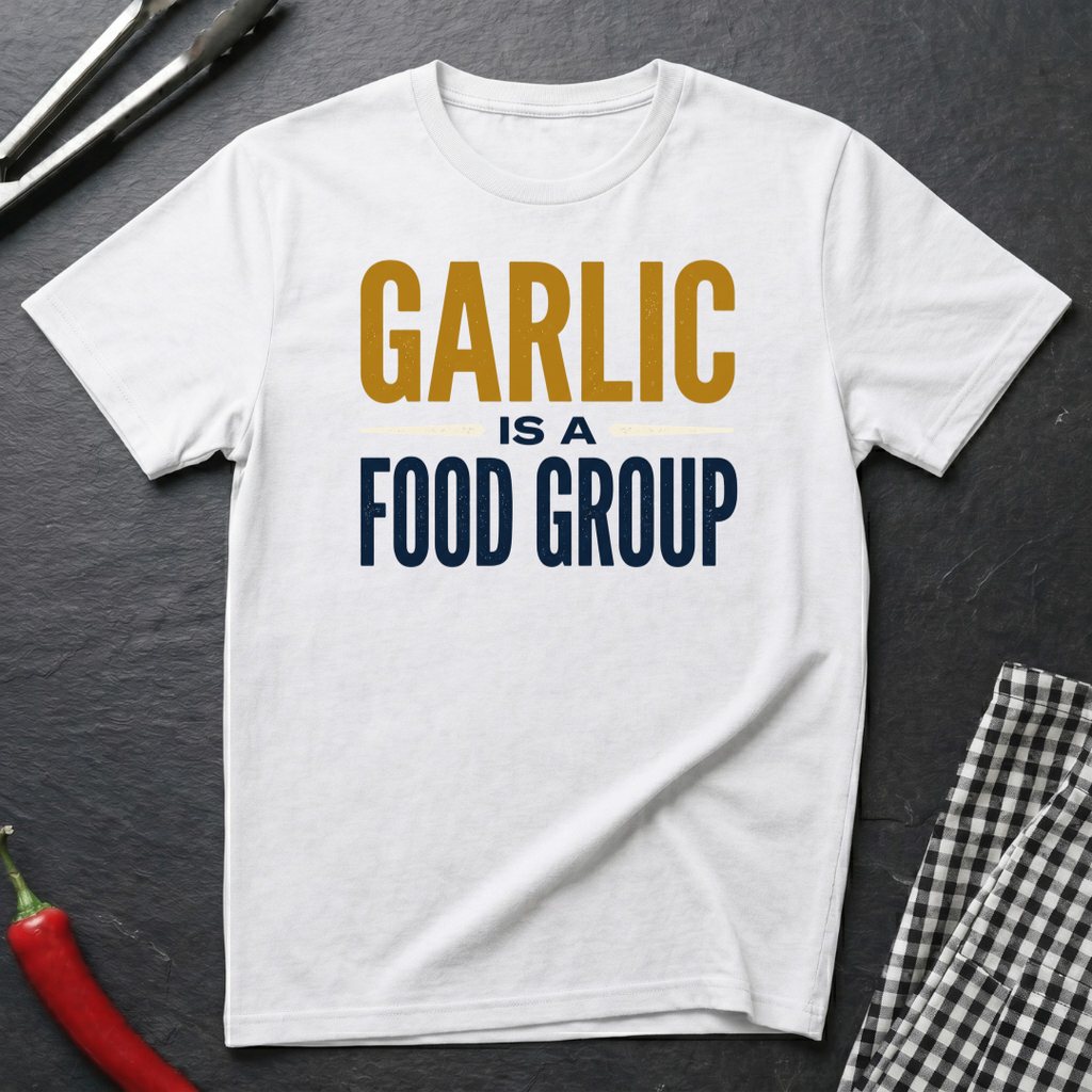 Garlic Is A Food Group T-Shirt