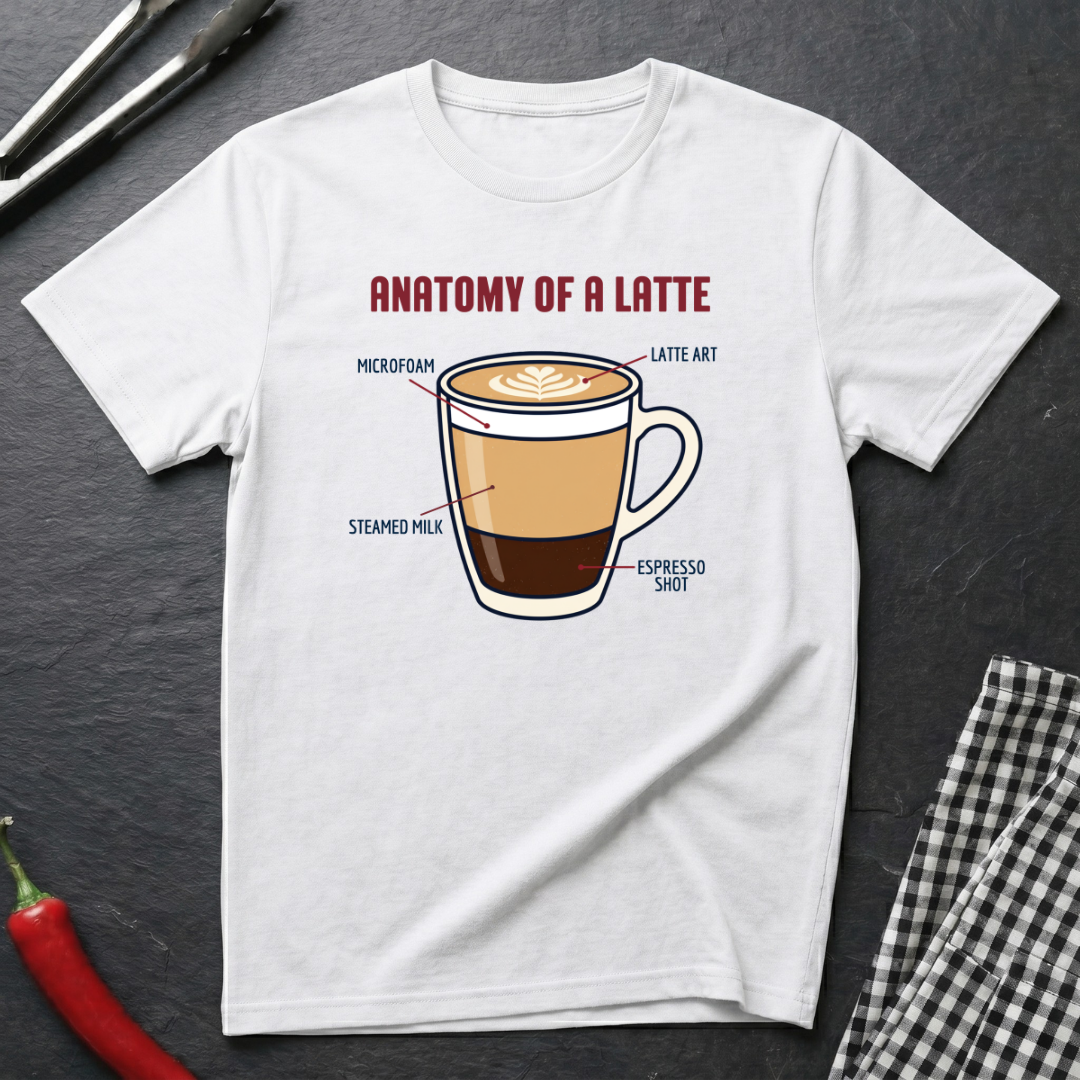 Latte Anatomy T-Shirt