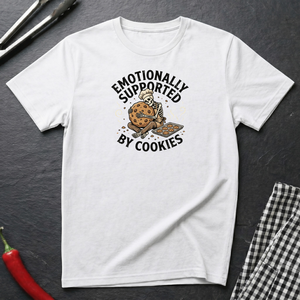 Emotionally Supported By Cookies T-Shirt